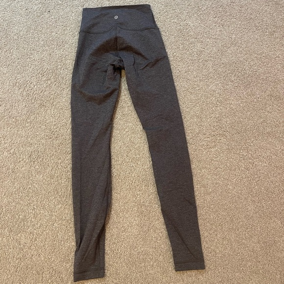 Lululemon wonder under gray leggings size 4 - Picture 3 of 4